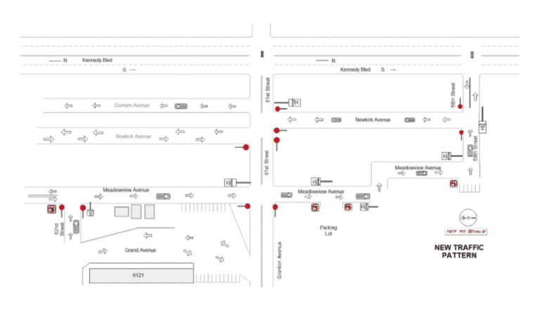North Bergen sets new traffic pattern between Grand Ave. and Kennedy