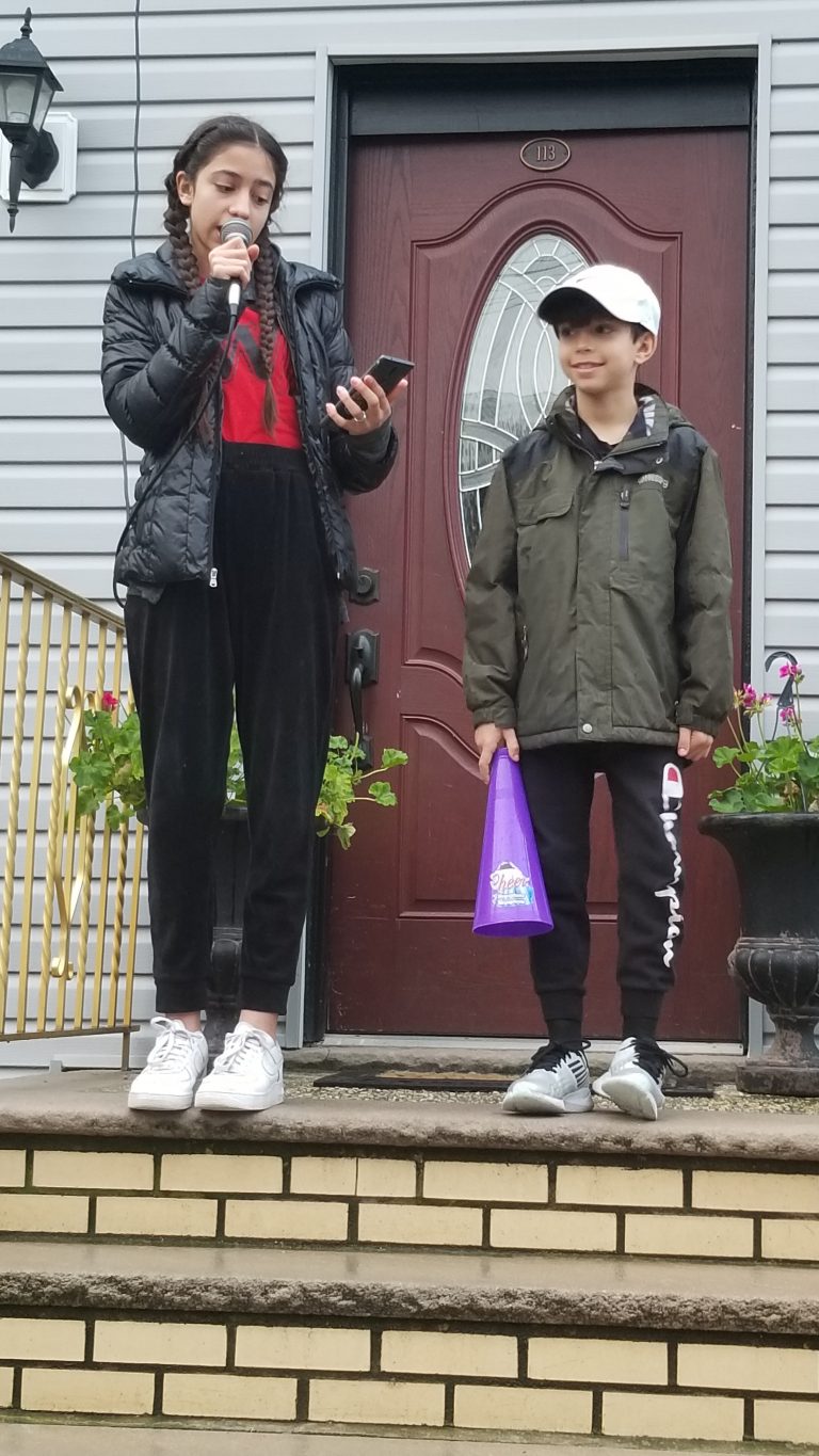 Weehawken students run daily neighborhood clap-out