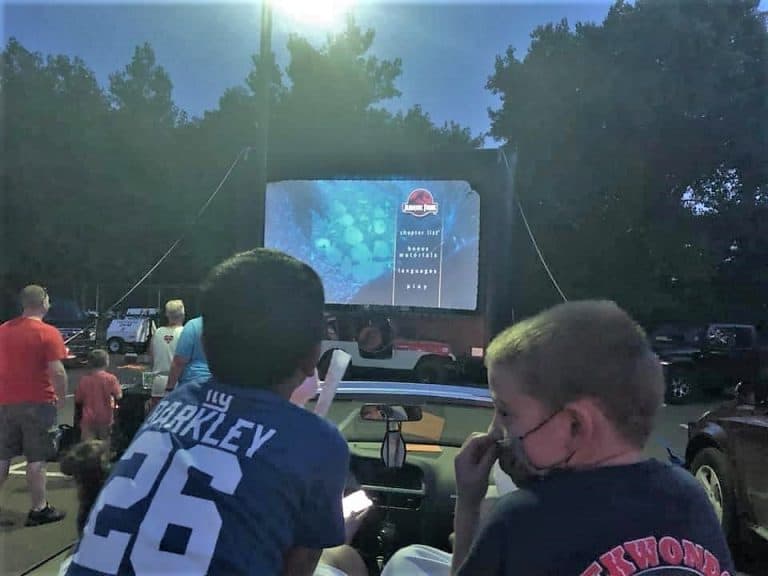 Drive-in movie theater a success in North Bergen