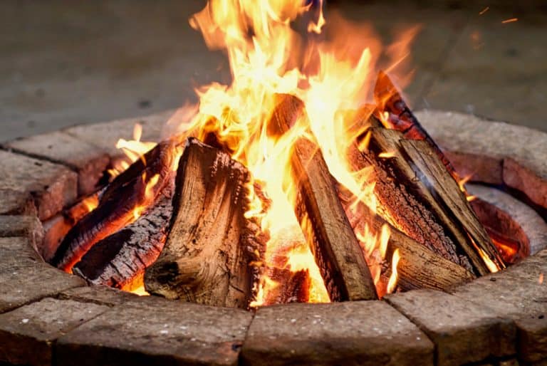 Heated discussions over wood-burning fire pits