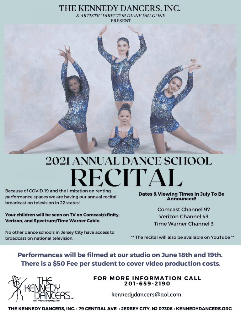 Kennedy Dancers’ Annual Dance School Recital will be broadcast on TV