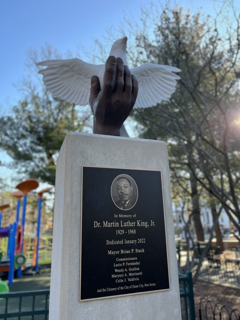 Union City unveils MLK Jr. monument in Ellsworth Park