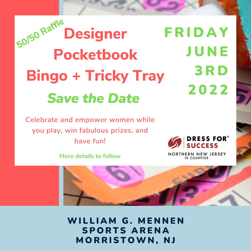 Dress for Success Northern New Jersey Designer Pocketbook Bingo & Tricky Tray