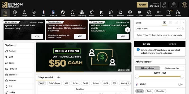 Pennsylvania Sports Betting Sites – Top PA Sportsbooks 2023