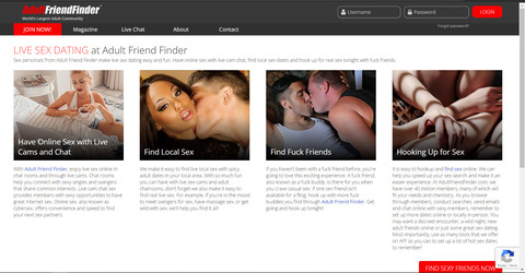 adult friend finder review