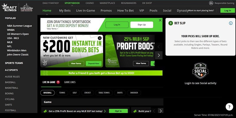 DraftKings Sportsbook Goes All-In With 100-1 Odds for NBA Playoffs