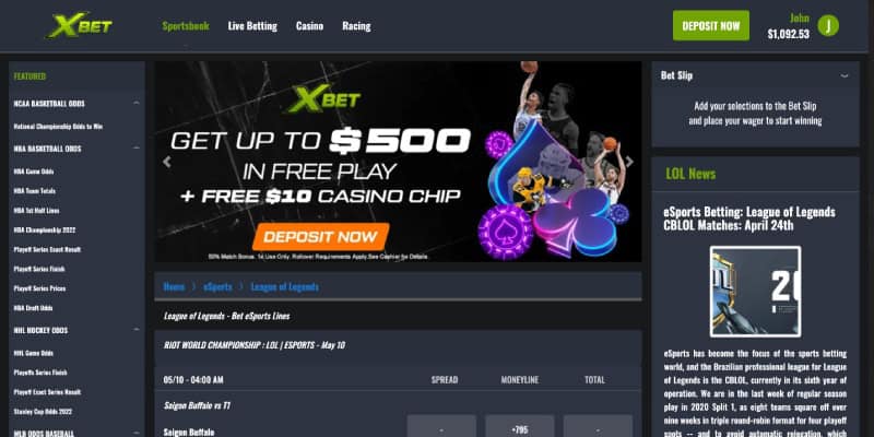 xbet esports