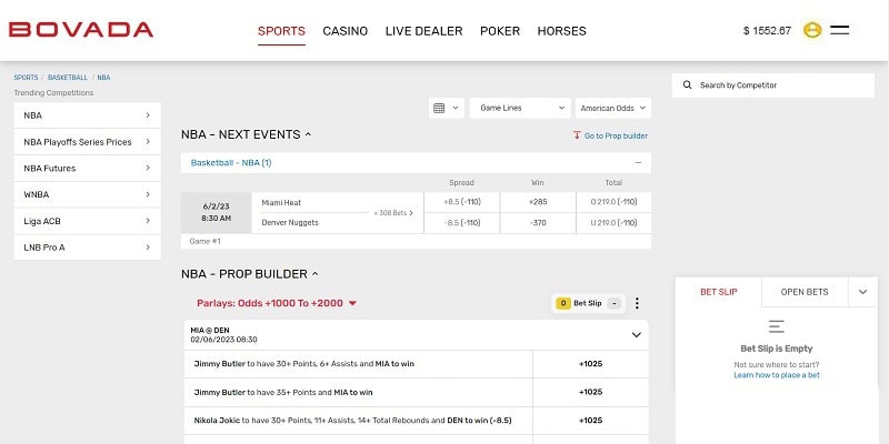 Bovada Sports