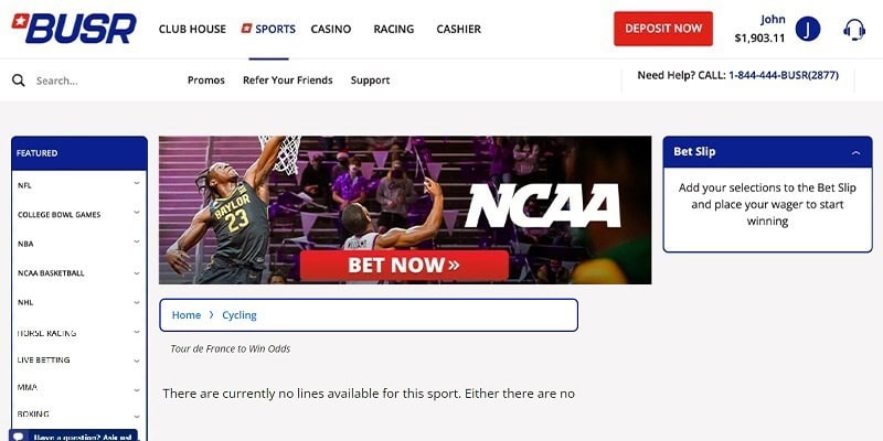 Create A Sports Betting Website like Bovada with important requirements