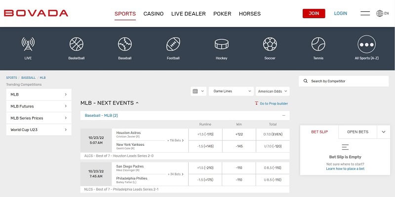 Bovada Sports