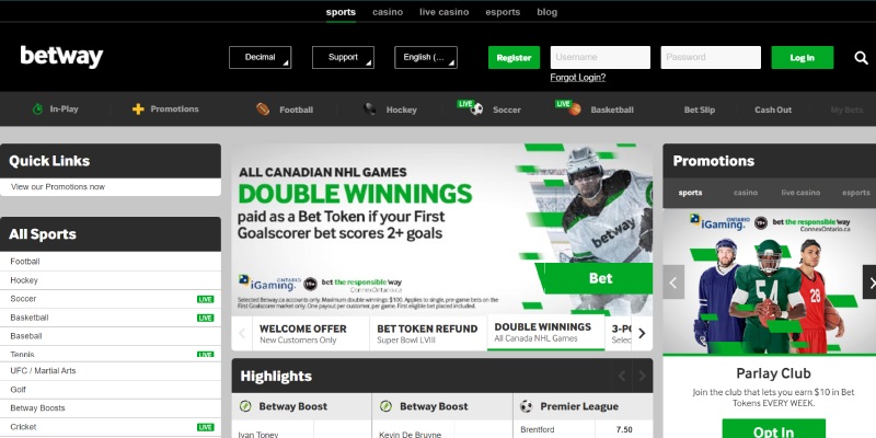 Betway Sports CA ON
