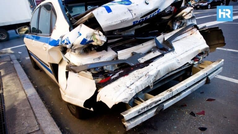 Jersey City Police Car Accident: Three Injured, Two Officers Among Them