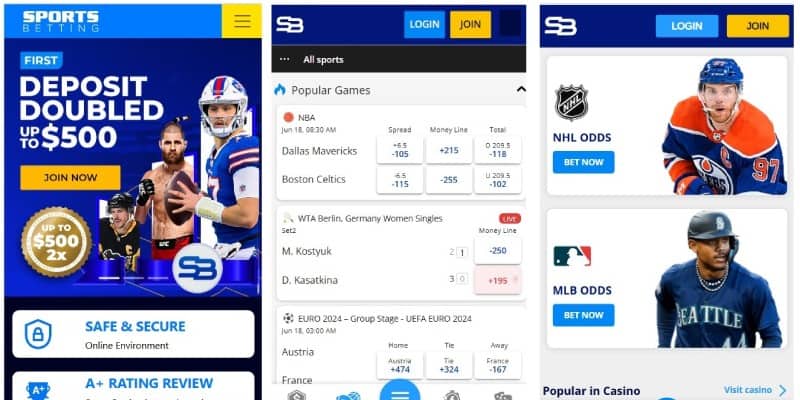 Sportsbetting Sports Mobile