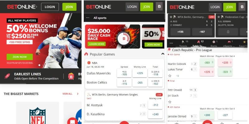 Betonline Sports Mobile