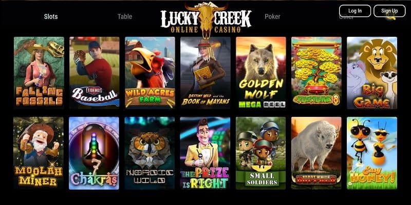 Lucky Creek Online Casino