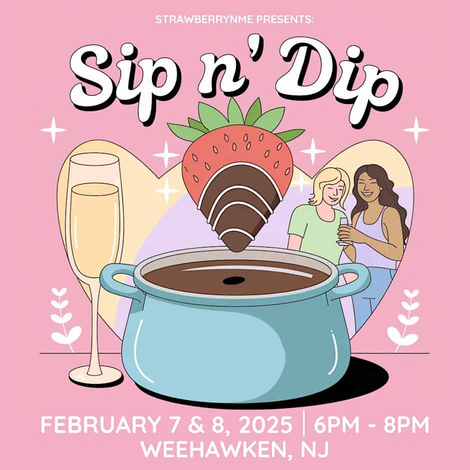 SIP N' DIP - GALENTINE'S NIGHT OUT / BELGIAN CHOCOLATE COVERED STRAWBERRIES