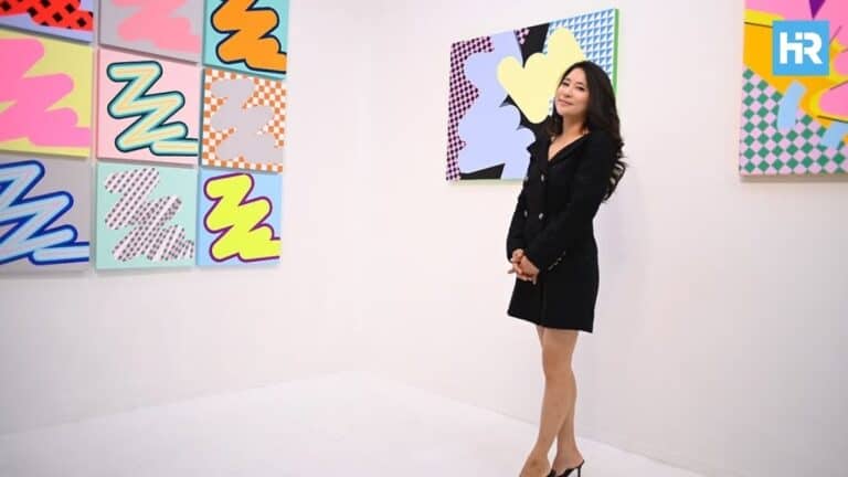 Jina Kwon Brings Her “Dot & Line” Art to Olyaa Gallery’s “Contemporary Discourage” Exhibition in North Bergen