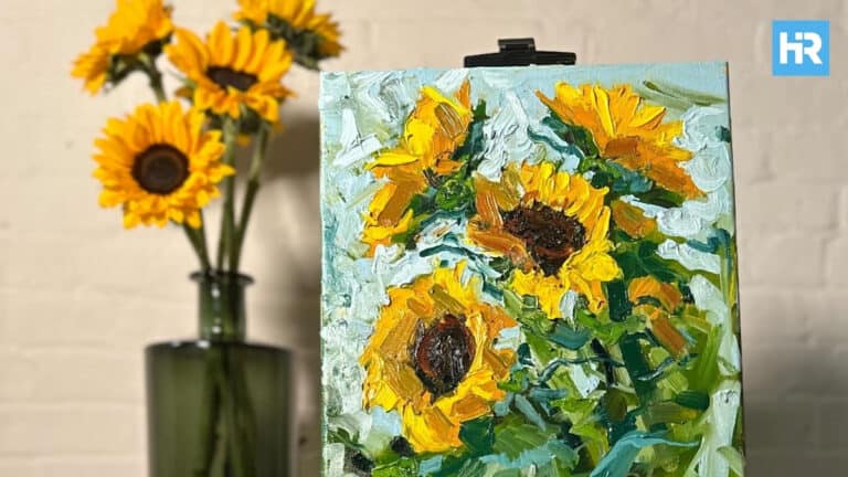 Learn to Paint Flowers with Valentyna Zasutska at Hoboken Museum