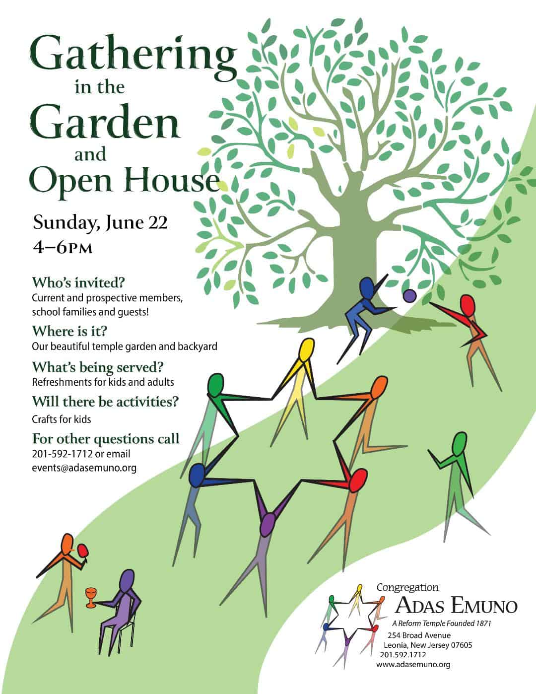Gathering in the Garden and Open House
