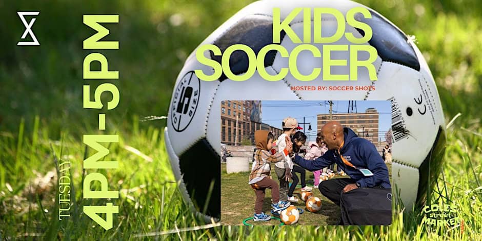 Free Kids Soccer at Coles Street Market