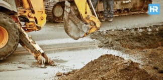 Water Main Break in Hoboken