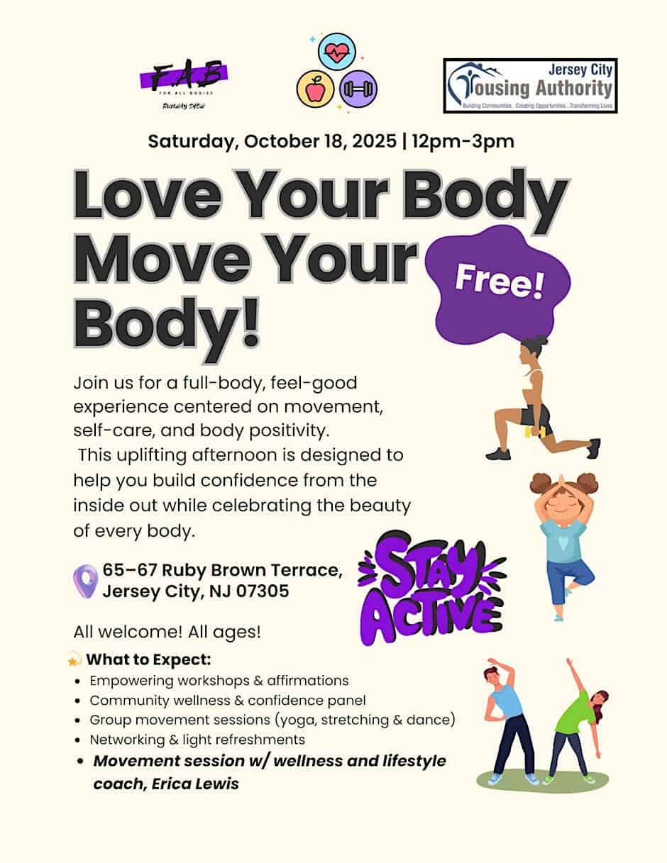 LOVE YOUR BODY, MOVE YOUR BODY!!