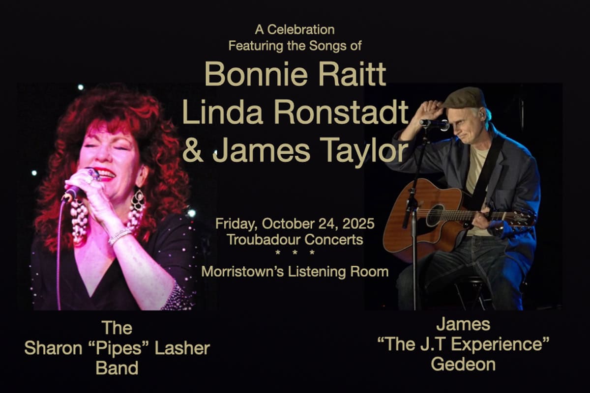 Troubadour Acoustic Concert Series presents the Sharon Lasher Band and James Gedeon