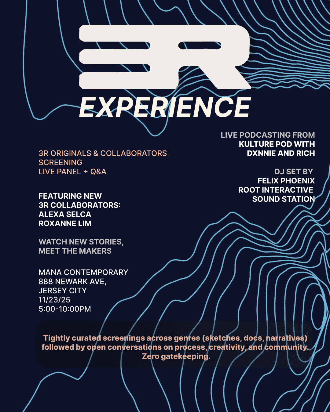 3R Experience: Jersey City Film Screening & Panel