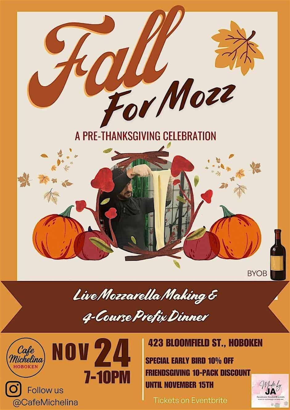Fall for Mozz: A Pre-Thanksgiving Celebration