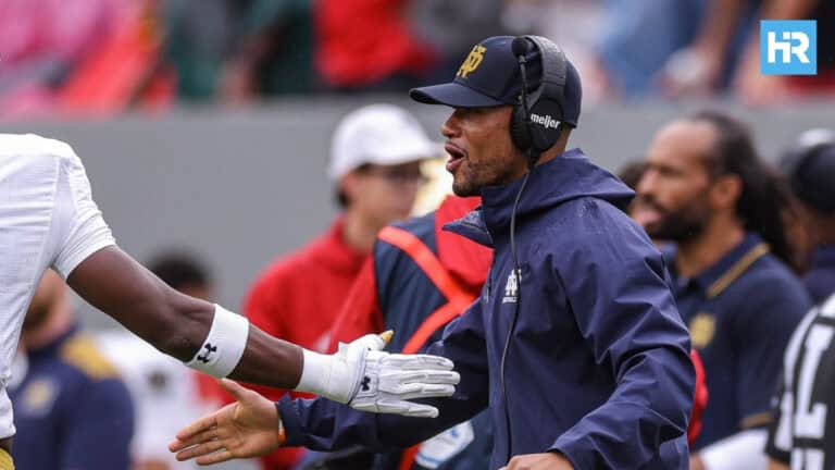 Giants Reportedly Target Notre Dame’s Marcus Freeman in Head Coach Search