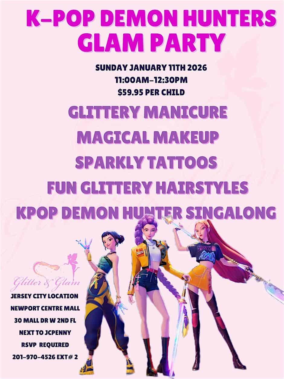 K-POP DEMON HUNTERS GLAM PARTY