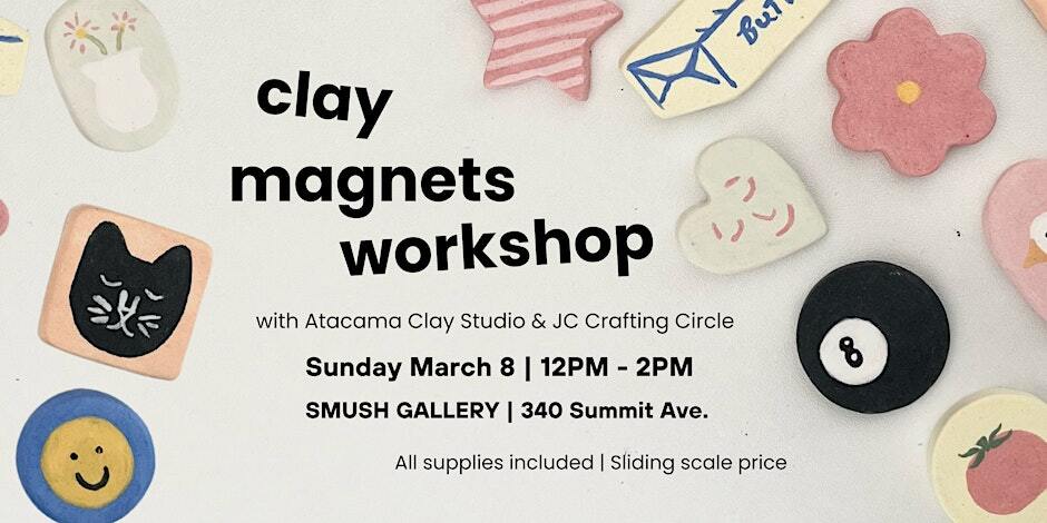 Clay Magnets Workshop